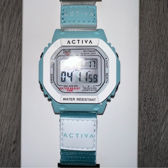 Activa Spectra X Invicta Digital Unisex Watch - 44.5mm, Blue, White (ACWF005) - Picture 3 of 6